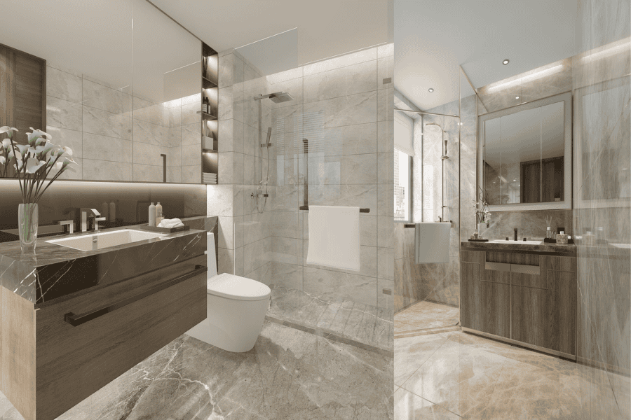 marble flooring for bathroom