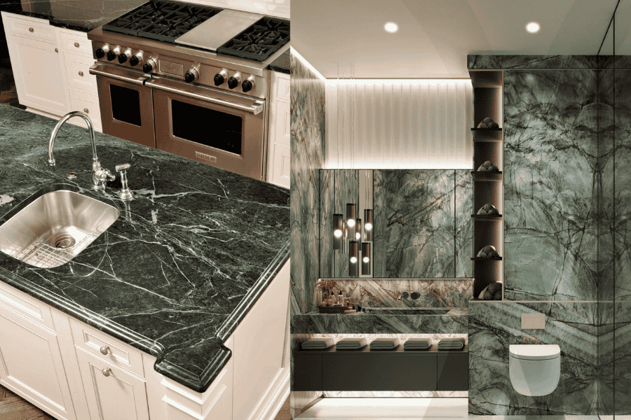 Why Green Marble Is the New Luxury Trend in Modern Interiors