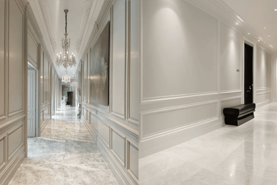 Polished Marble for apartment corridor Polished Marble for apartment corridor