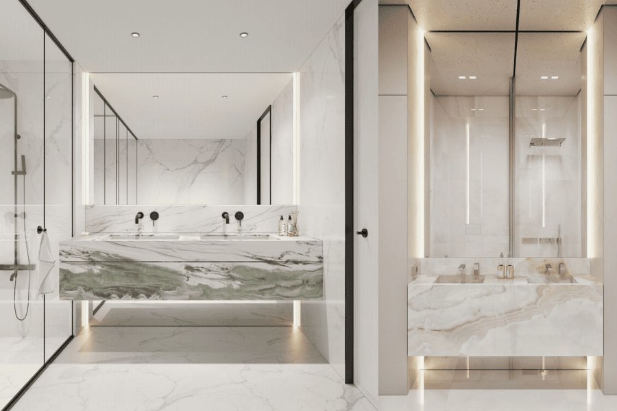 High-quality bathroom flooring High-quality bathroom flooring