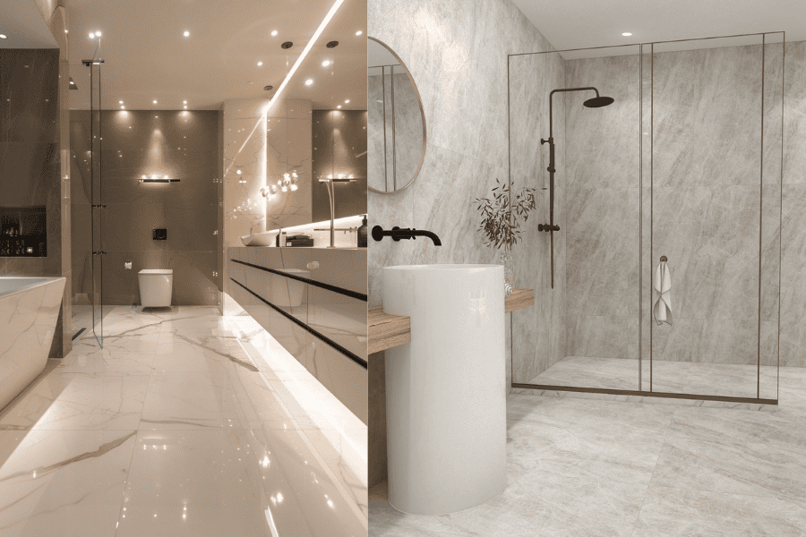 Polished Marble vs Honed Marble: The Finish That Adds More Property Value