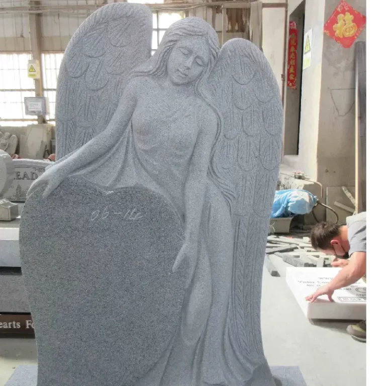 G633 Gray Granite American-Style Angel