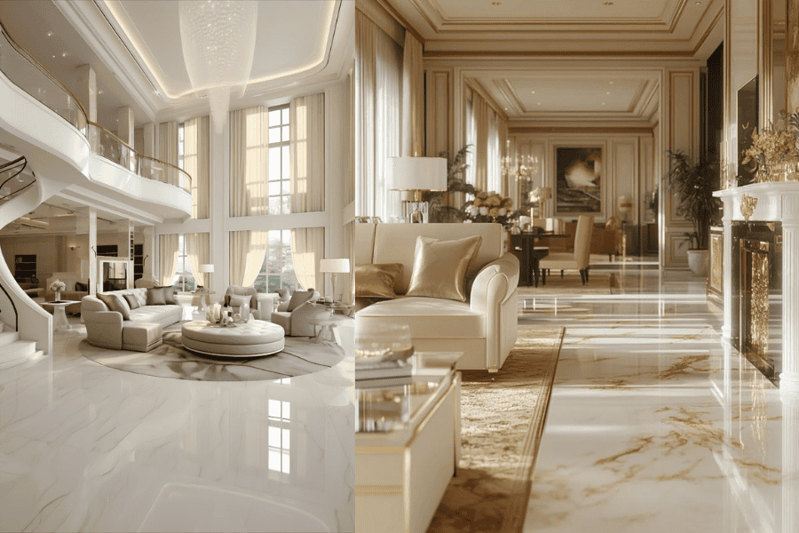 Luxury Marble Flooring