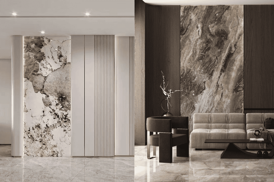 Luxury Large-Format Marble Slabs