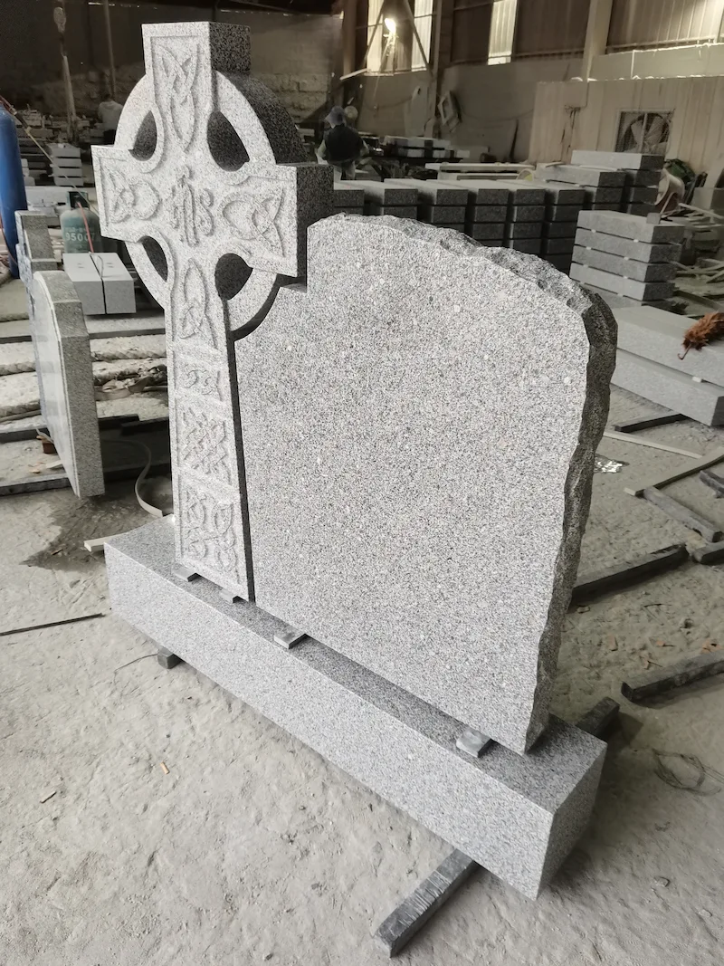 G603 Granite Celtic Cross Headstone