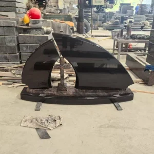 Australian black tombstone