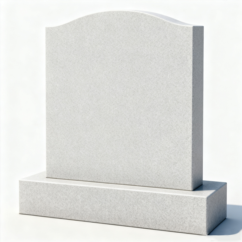 Blank Grave Traditional Headstone