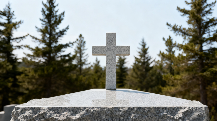 Cross, Croix Granite Monument Accessories
