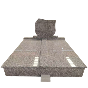 G664 Romanian Double Tombstone