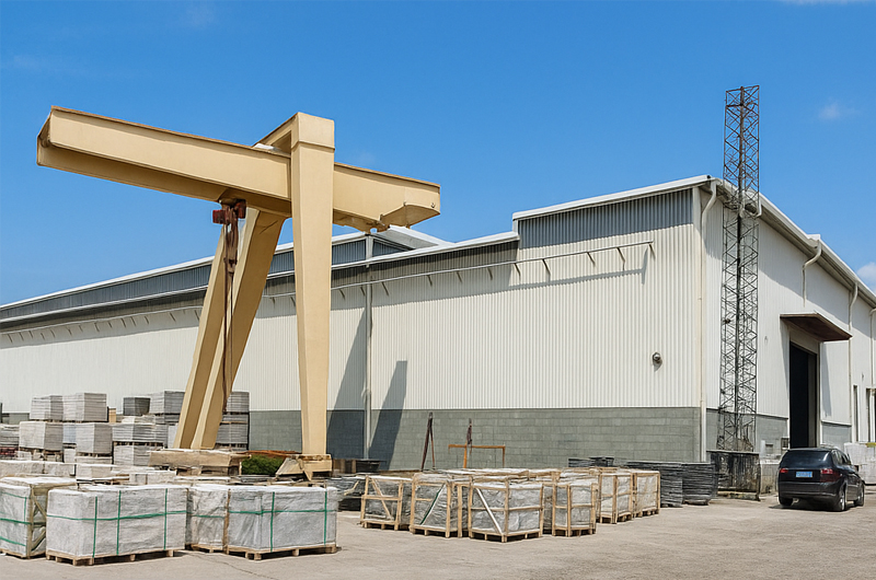 Songjia quarry site and packaging line