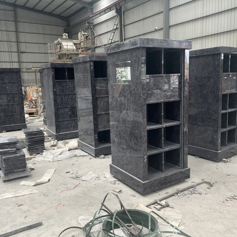 SONGJIA-Premium-Bahama-Blue-Granite-Columbarium-for-USA-Cemetery