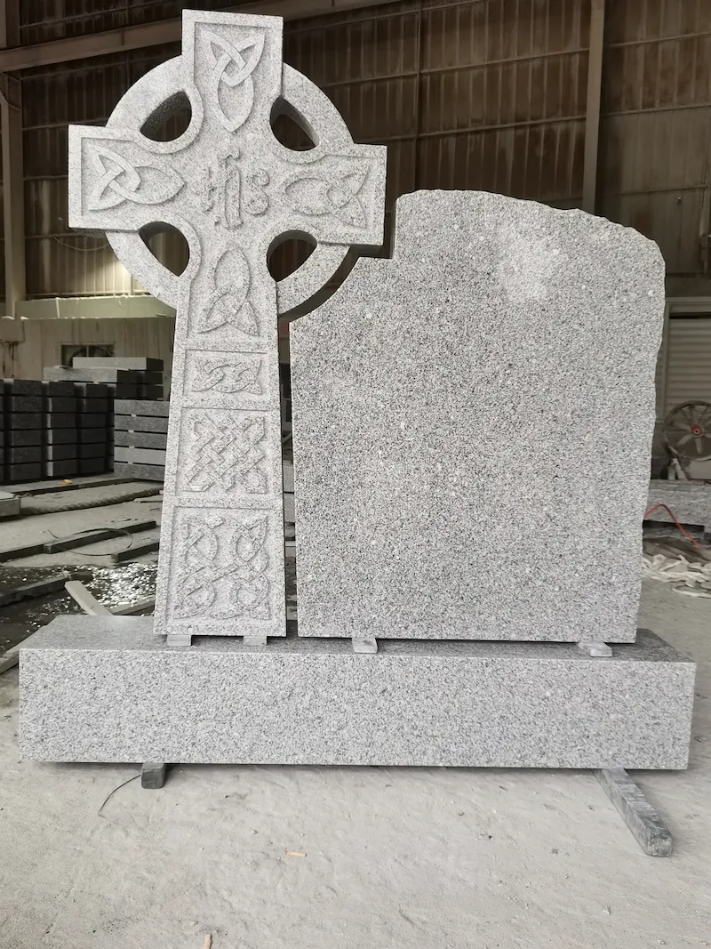 G603 Granite Celtic Cross Headstone