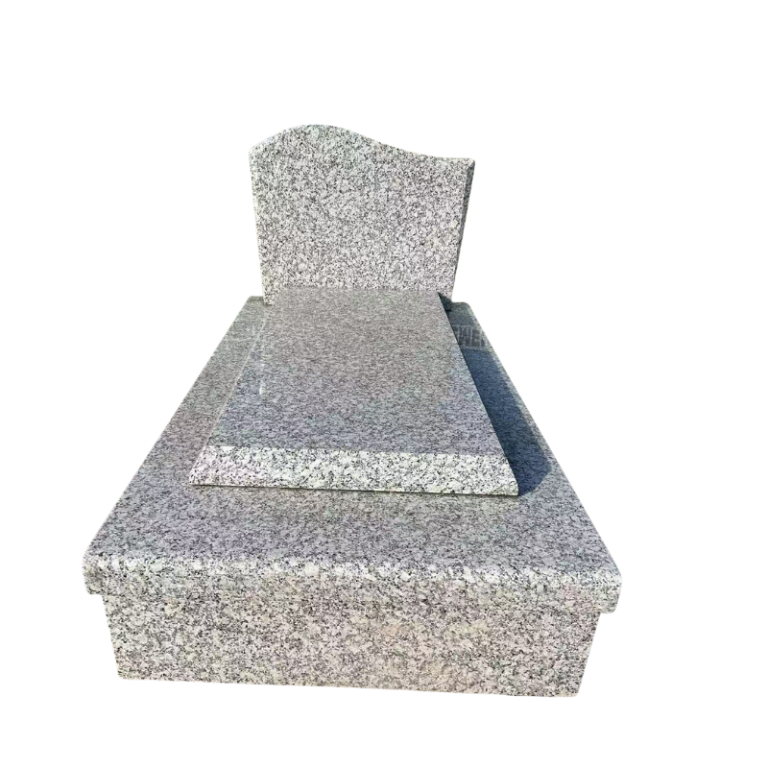polished-G664-pink-granite-french-style-headstone-monument-factory-price