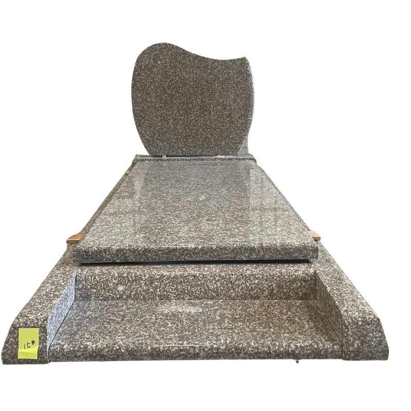 G664 pink granite with full cover and kerbset