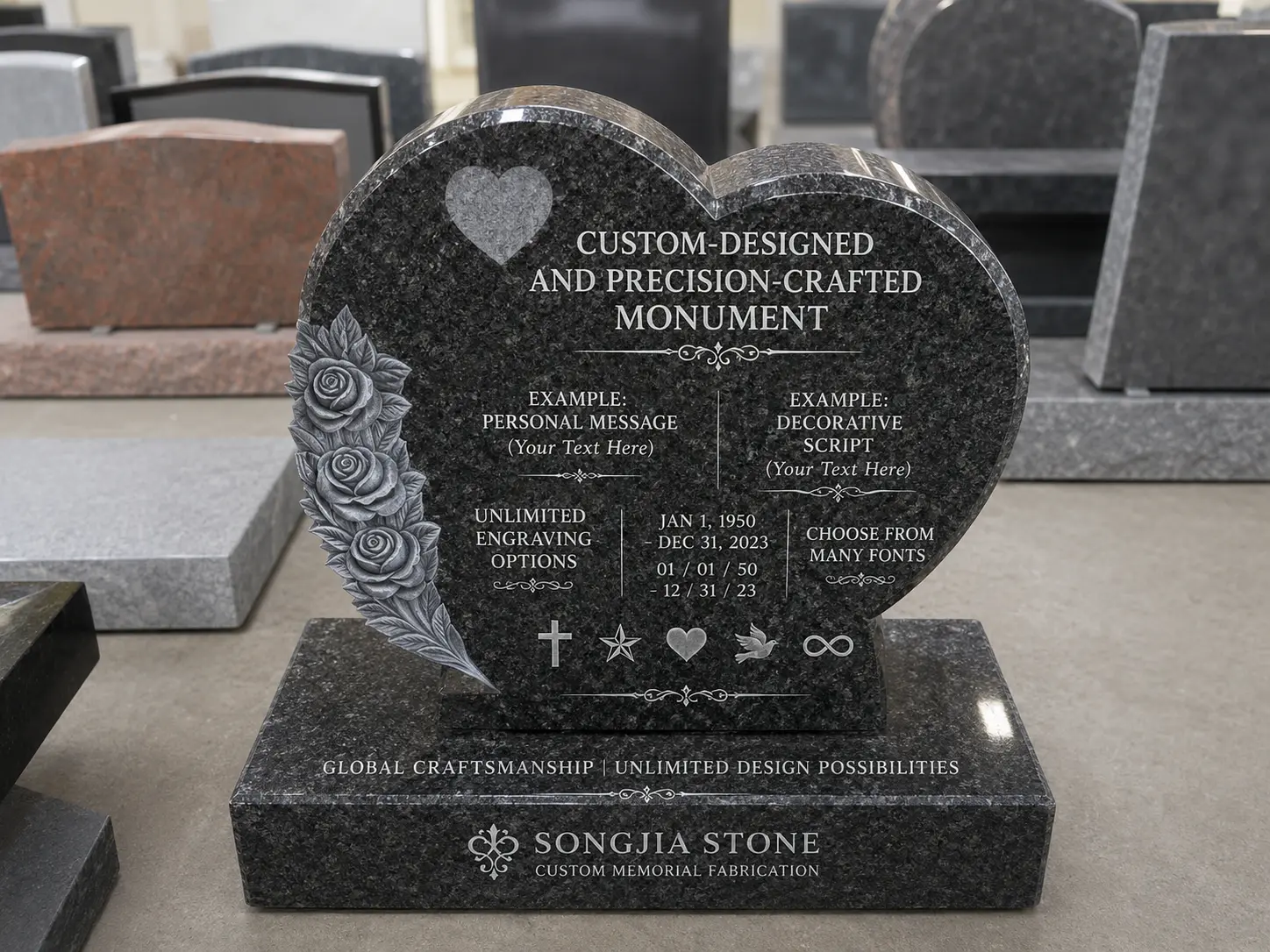 Blue Pearl Granite Custom American-Style
